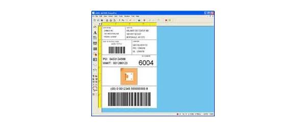 Screenshot label design software